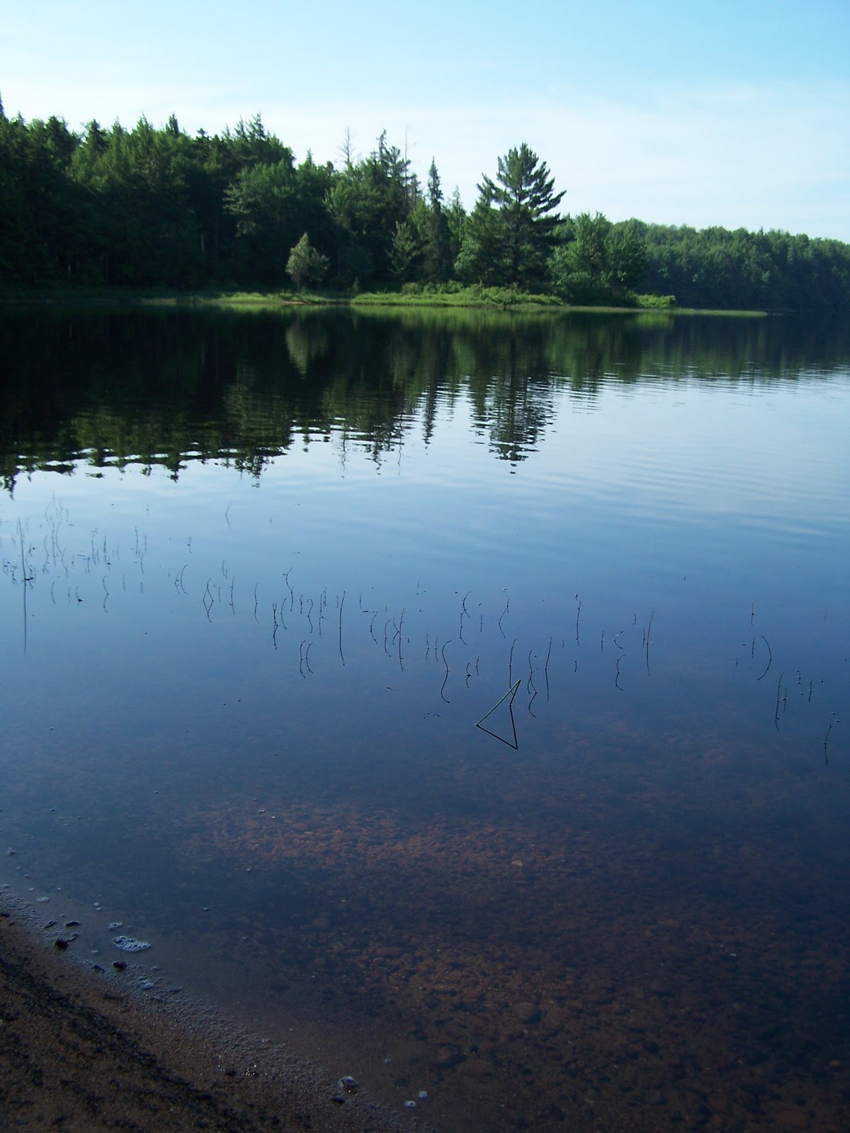 Quiet Kayaking in New York State Long Pond and Round Pond, part one