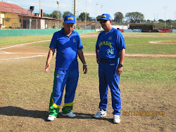 Chefe da Delegação II Alberto Yamamoto e Sensei Luis Houra