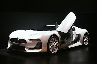 белое на черном ситроен концепт