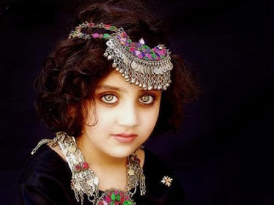 Beautiful Girl on The Most Beautiful Eyes In The World  From Afghanistan