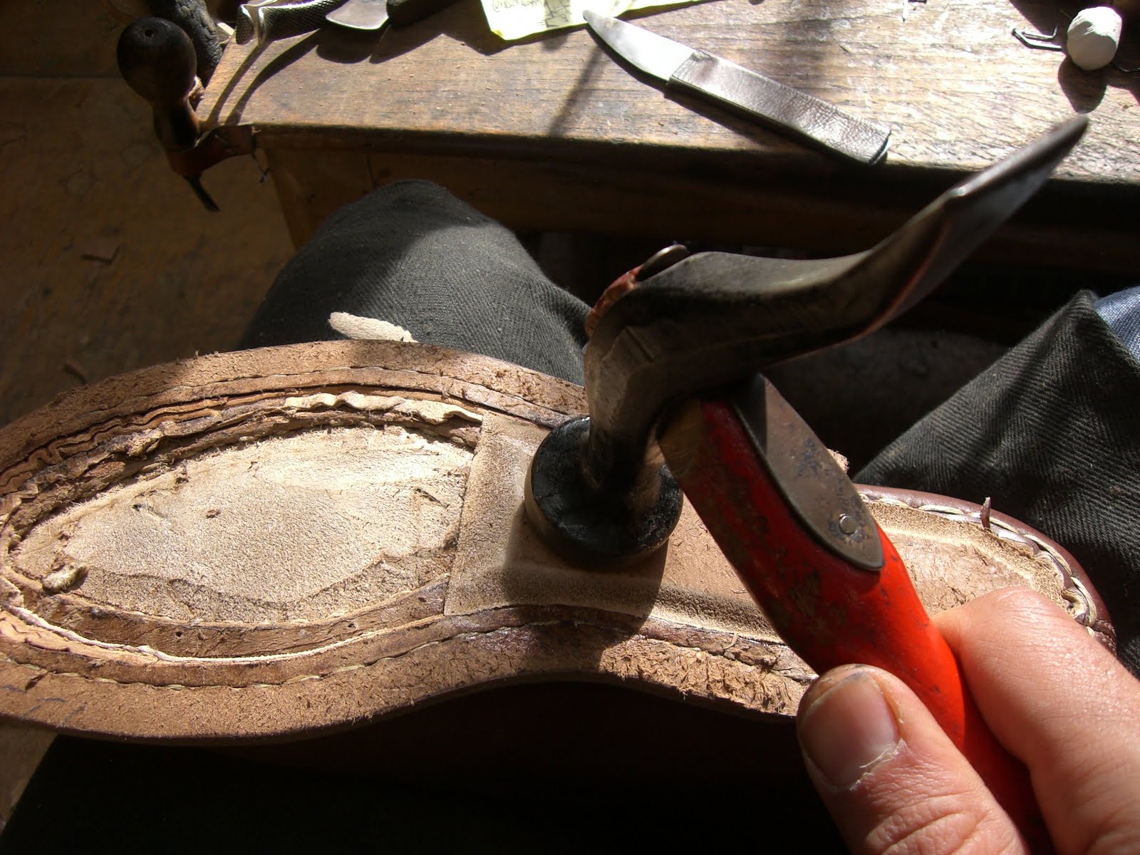 Bespoke Shoes Unlaced Shanks