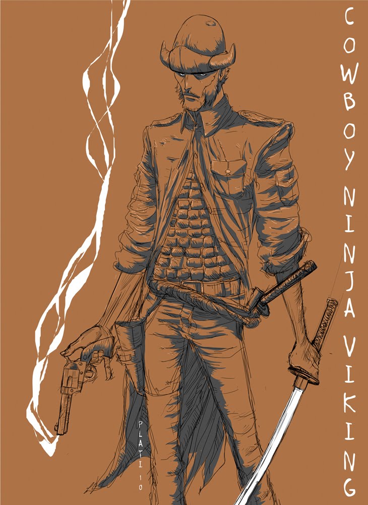 Cowboy Viking Ninja