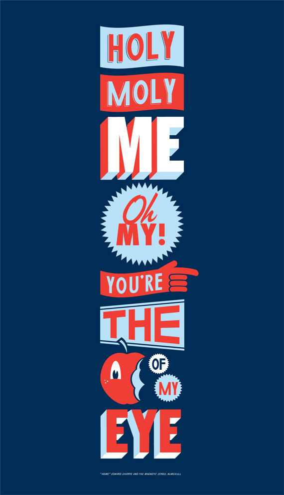 Music Lyric Posters