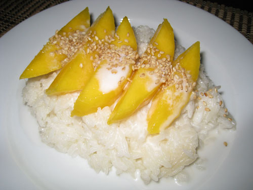 Coconut rice is a cool and