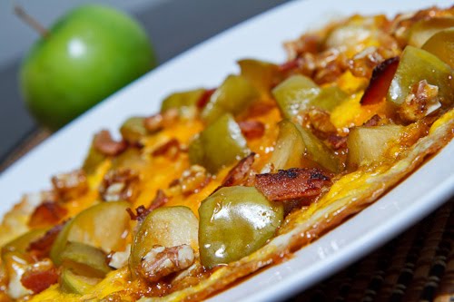 Caramelized Apple and Cheddar
