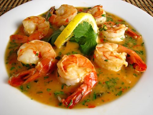 Thai Lemon Shrimp