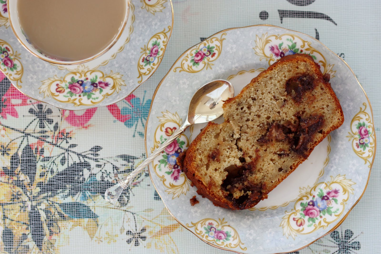Bespoke Press in the kitchen banana & mars bar cake