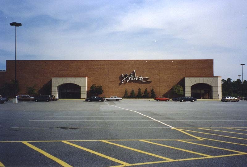 Sky City Retail History JB White at Greenville and Savannah Malls