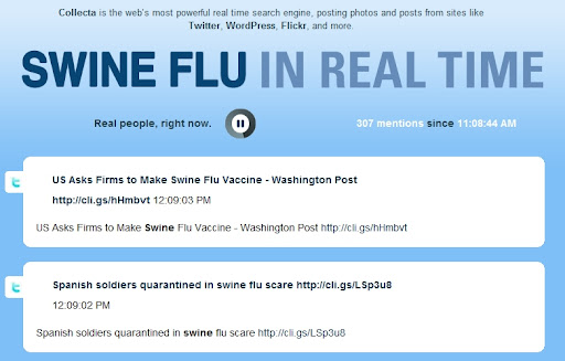 World’s best real-time H1N1/Swine Flu news tracker World’s best real-time H1N1/Swine Flu news tracker