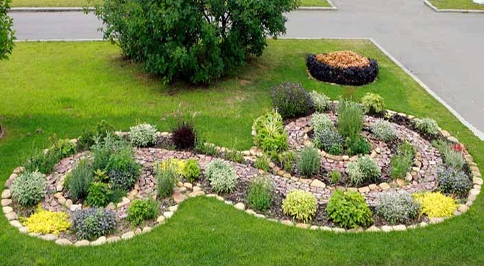 Design of garden - Ландшафтный дизайн: Проекты цветников - 3