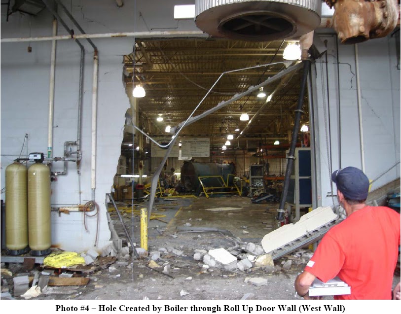 Safely Healthy and Lively Boiler Accident