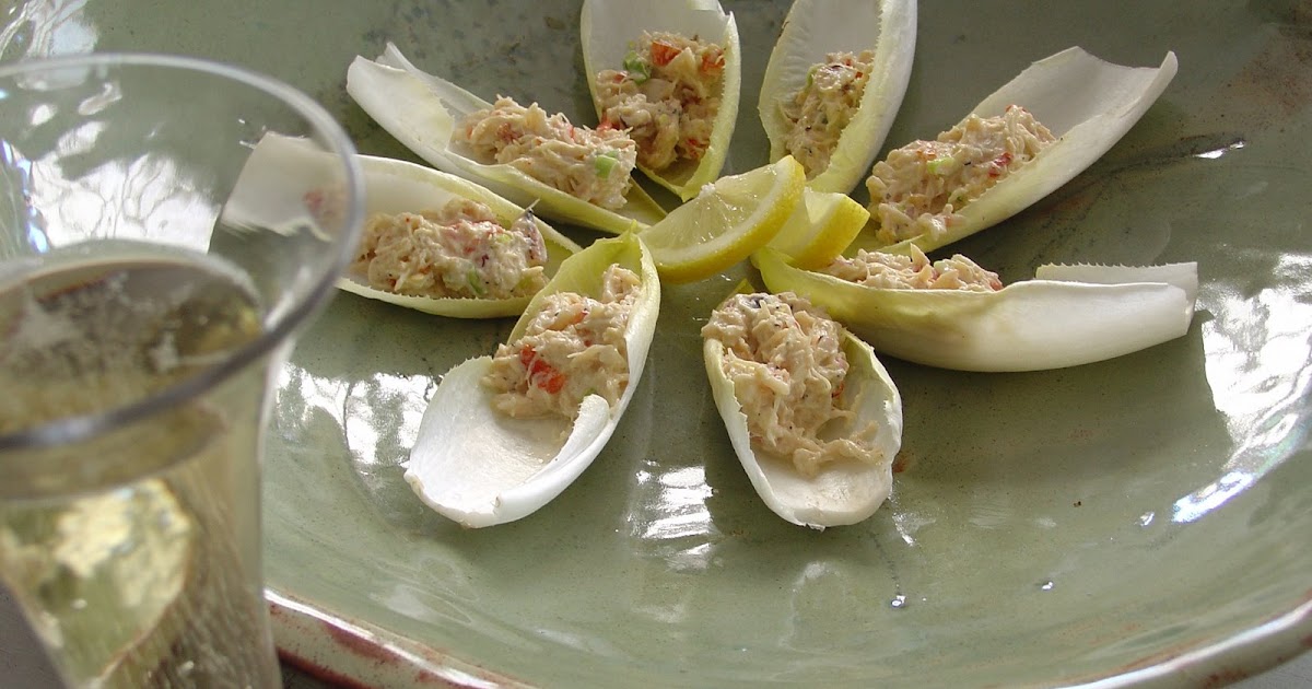 Thibeault's Table The Recipe Collection Stuffed Endives With Crab Meat