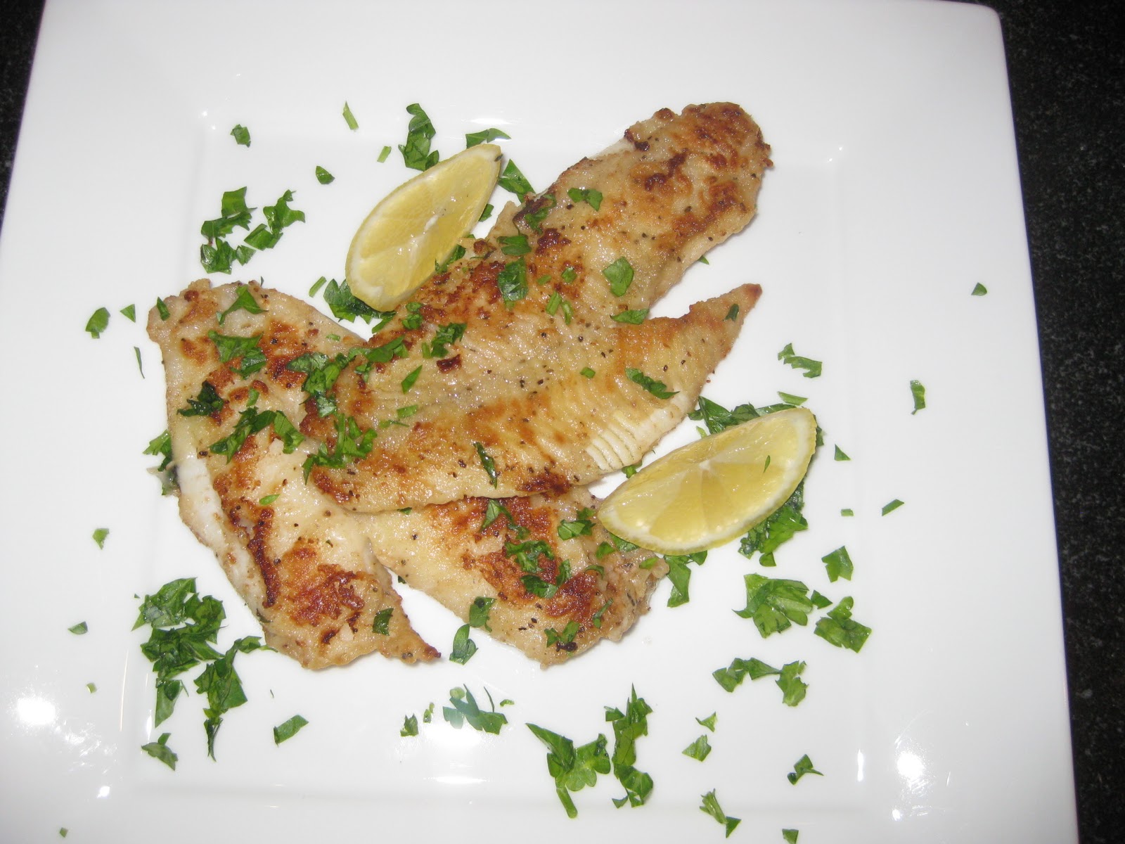 My Favorite Recipes Flounder Meuniere