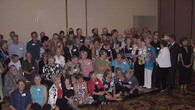 classmates pose for picture