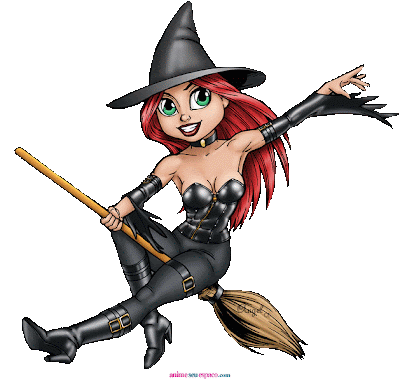 avatar de bruxa bonita de outono para jogo ou publicidade. garota
