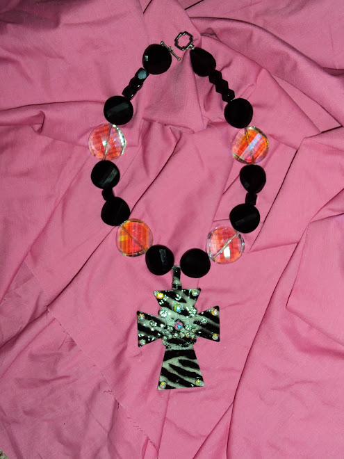 Black and Iridescent w/Zebra cross