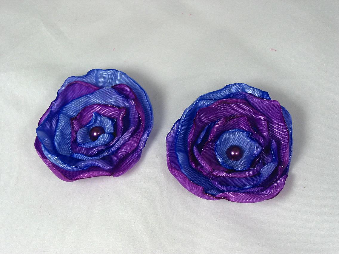 SASSY SCRAPPER Organza Flower Tutorial