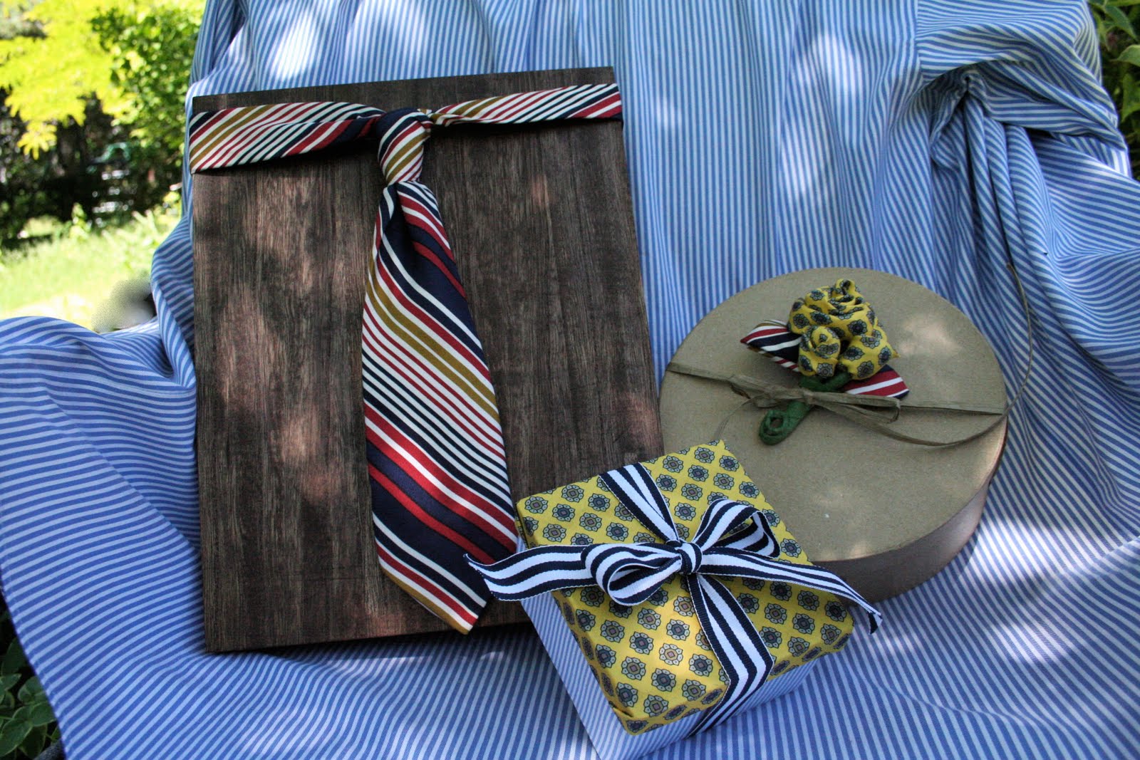 design dump father's day gift wrapping