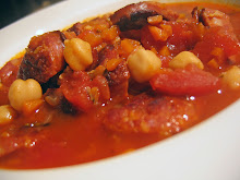 chorizo & chickpea soup