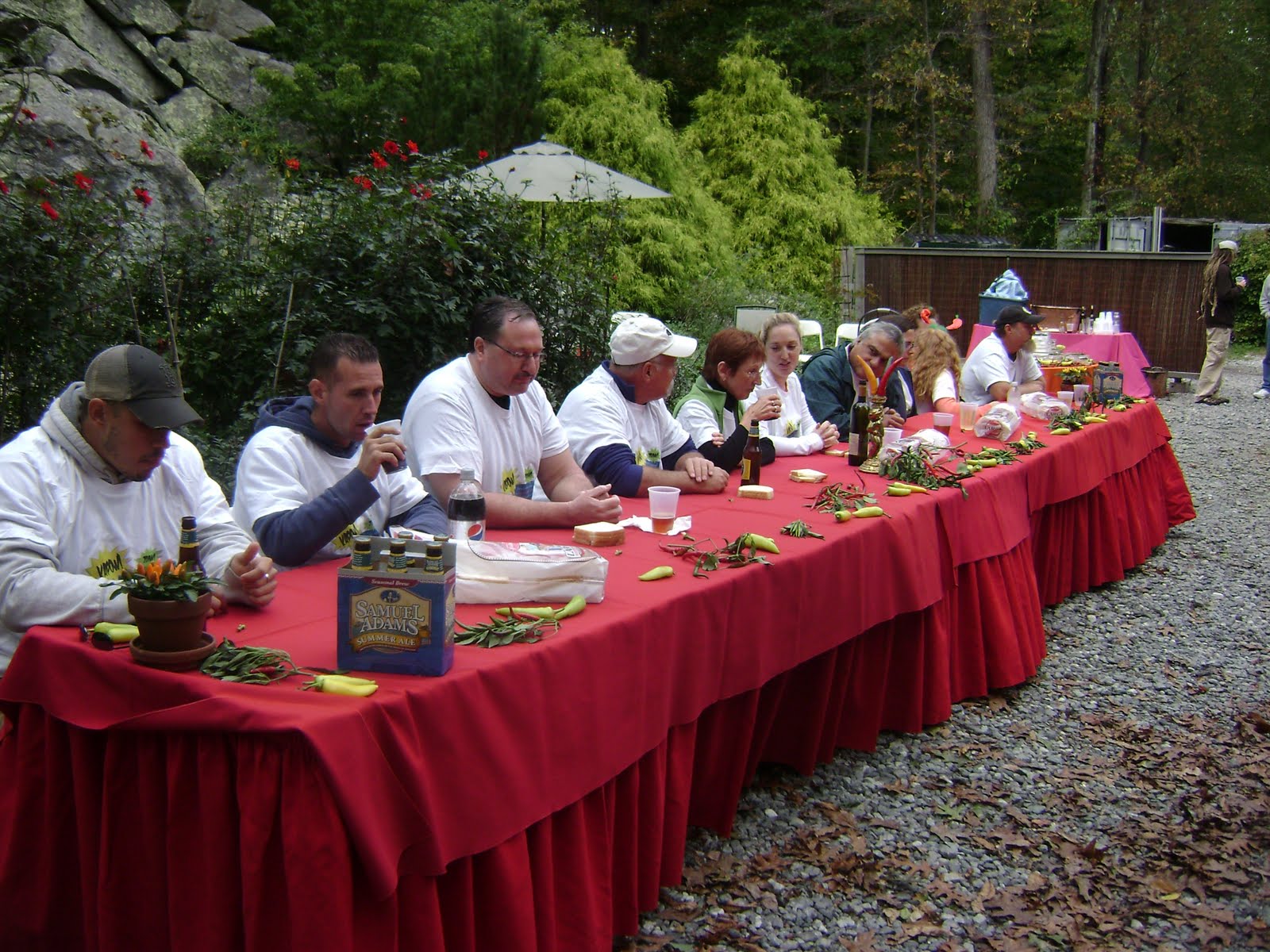 A Thyme to Cook 7th Annual Hot Pepper Eating Contest!!