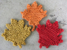 Autumn Maple Leaf Knitting Pattern