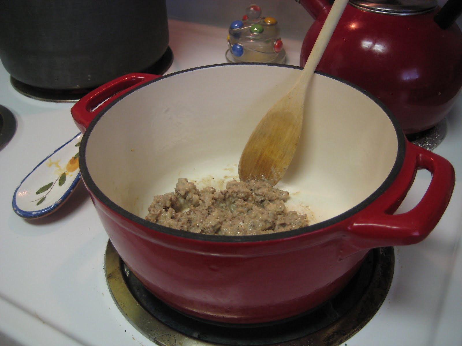 Cookin' Brooke Sausage Gravy Pasta