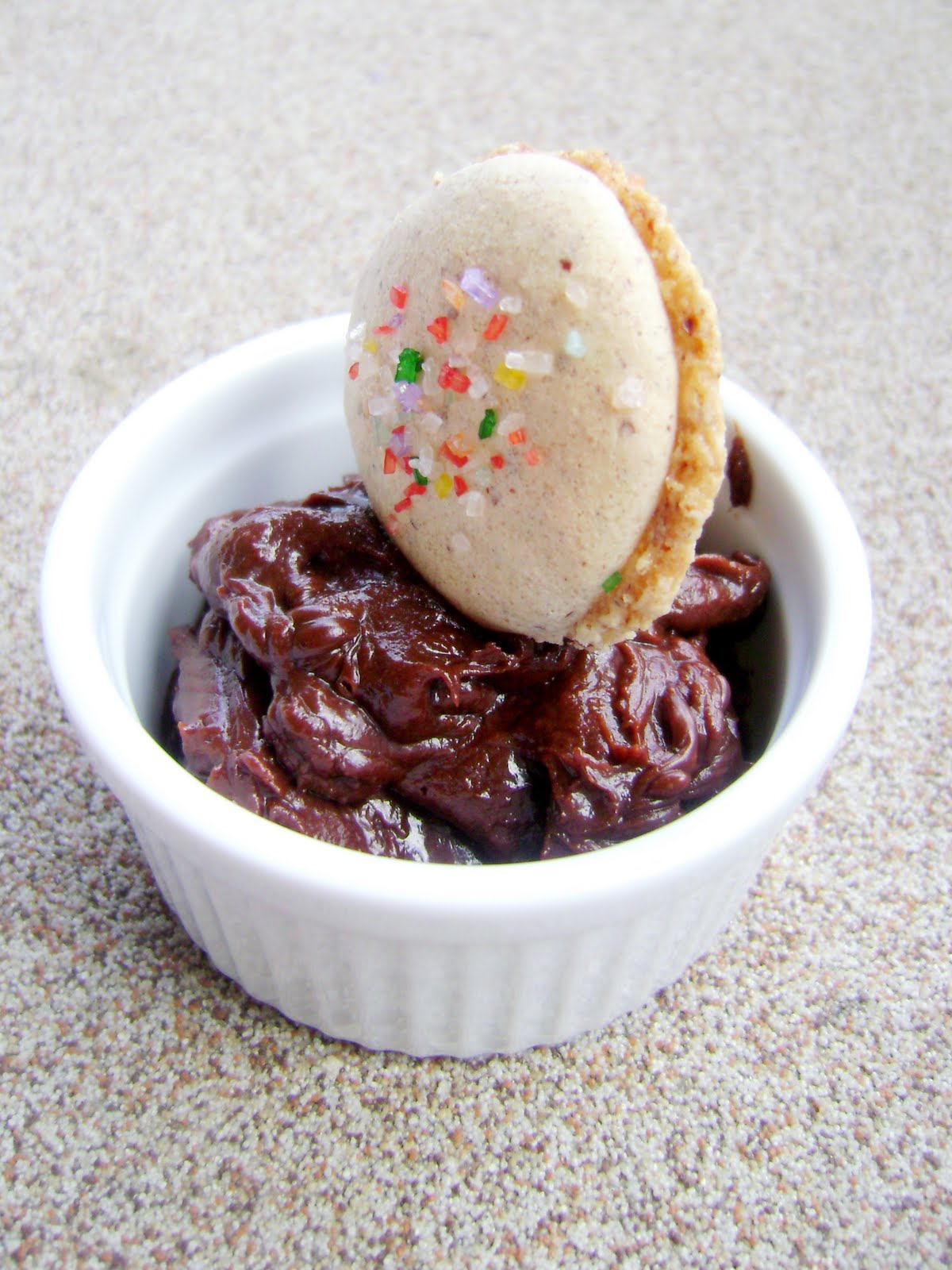 Ria's Collection ALMOND MACARONS with SALTED CARAMEL GANACHE 23