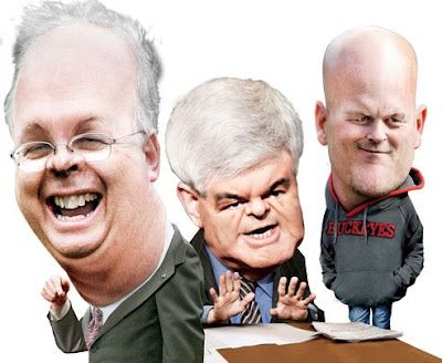 Rove, Gingrich, and Joe the Plumber
