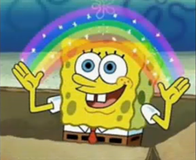 spongebob rainbow on spongebob-rainbow.png