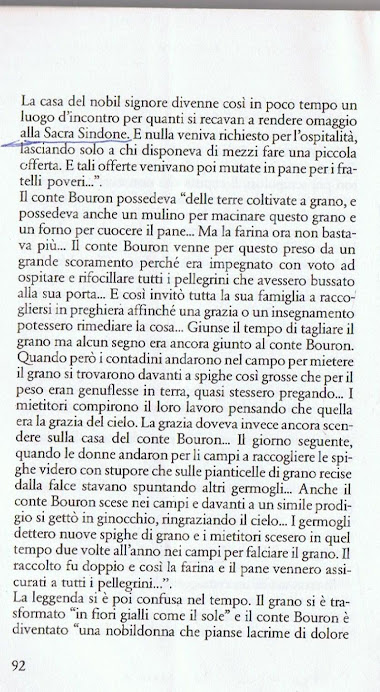 Conte di Burey o Bouron  e la sindone