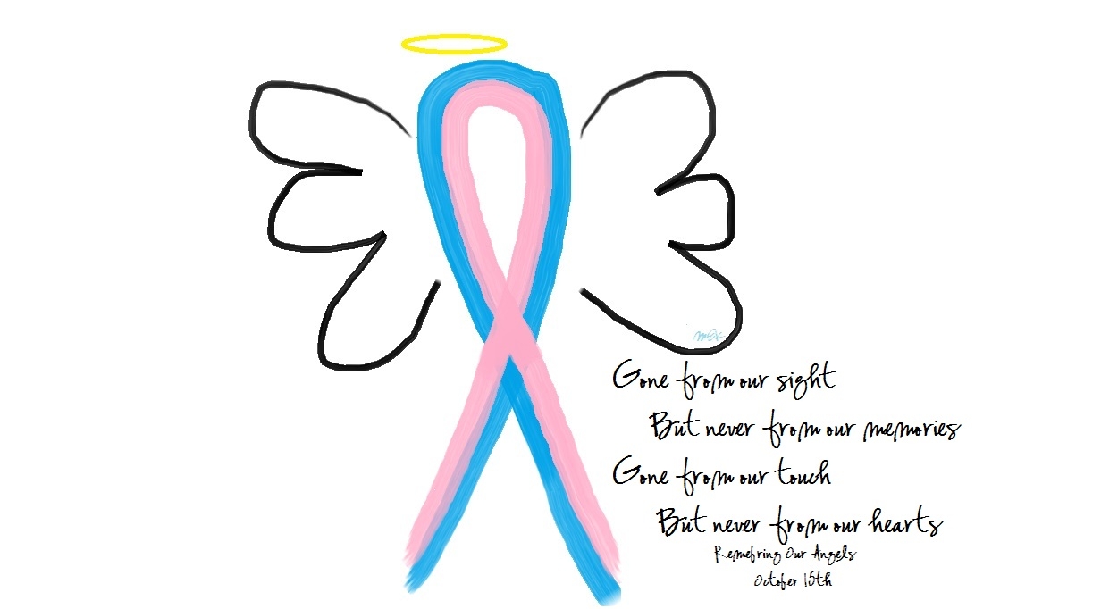 Angel Wings Cards Pregnancy &amp; Infant Loss Awareness Support