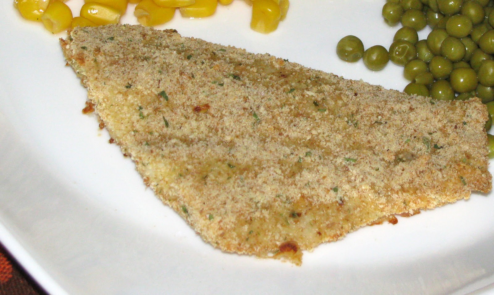 Breaded Baked Flounder