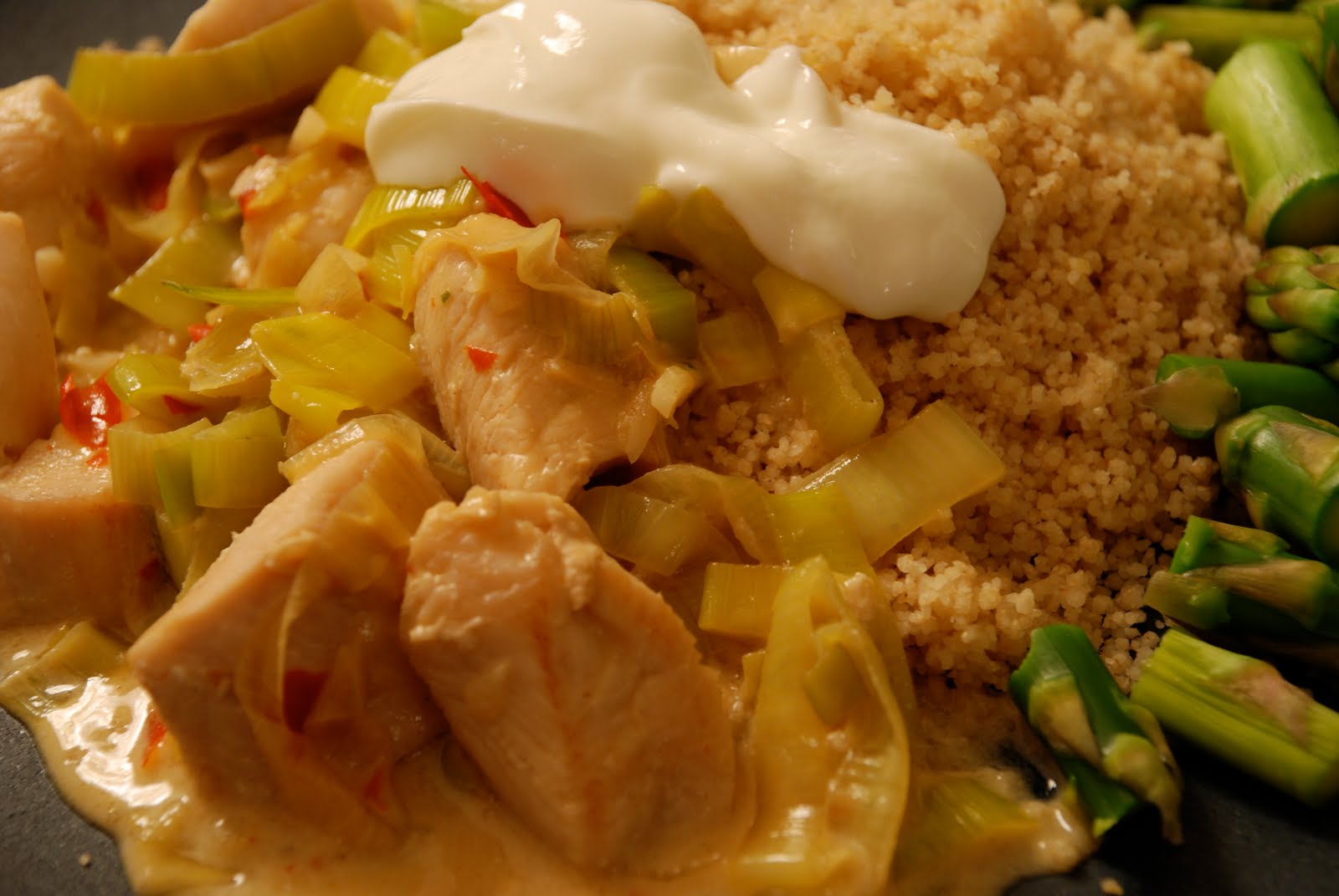 Erka Perkas Kök Kyckling couscous sweet chili