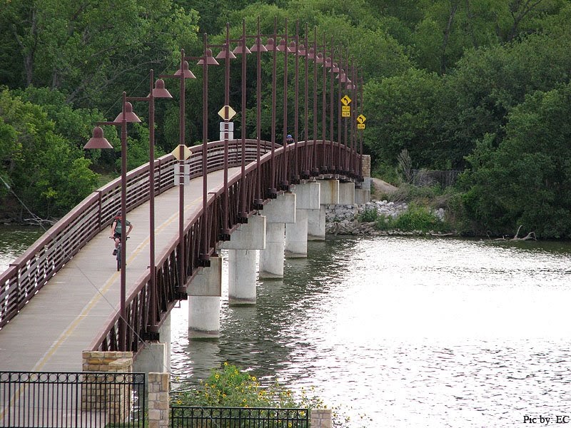 Dallas Pictorial bridge at White Rock lake