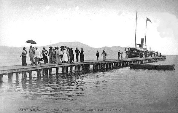 EN FEVRIER 1894,QUITTE COTONOU