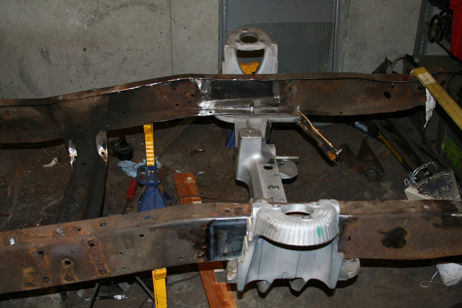 1966 Ford F100 Restoration Frame Repair Part 7