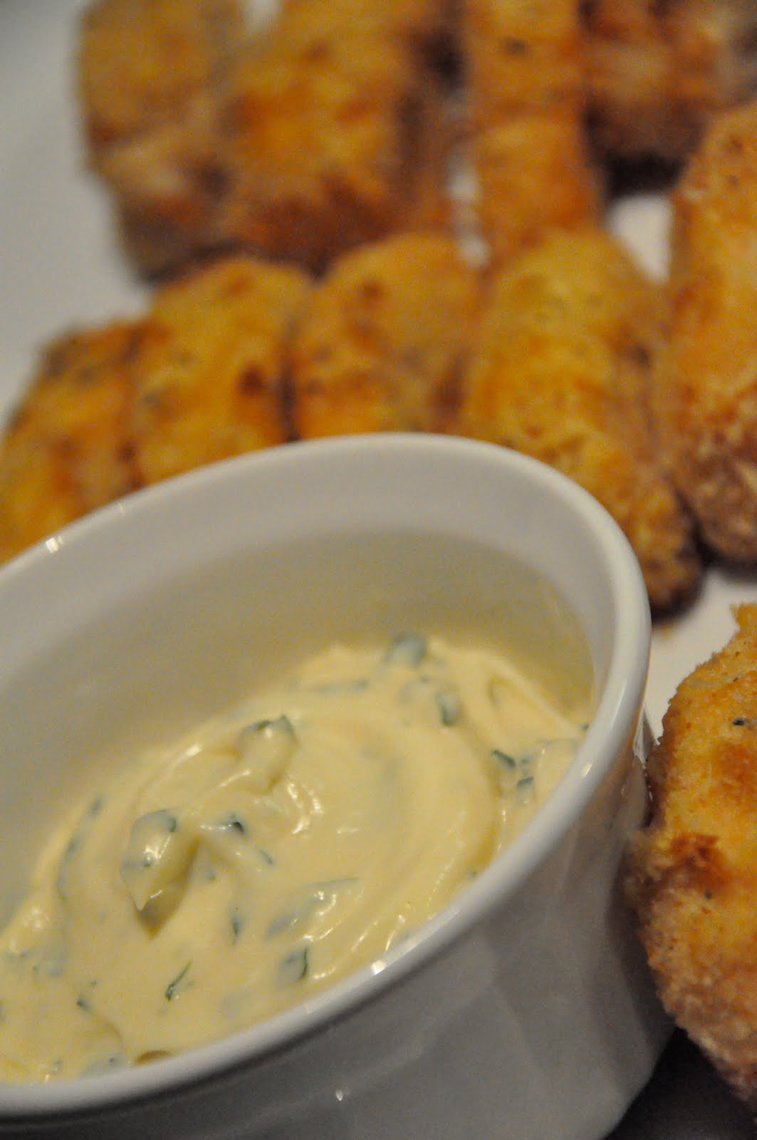 Kate's Plate Dipping Food Parmesan Fish Sticks