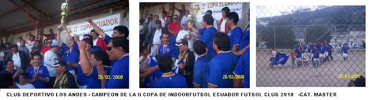 CAMPEON DE LA COPA ECUADOR 2010