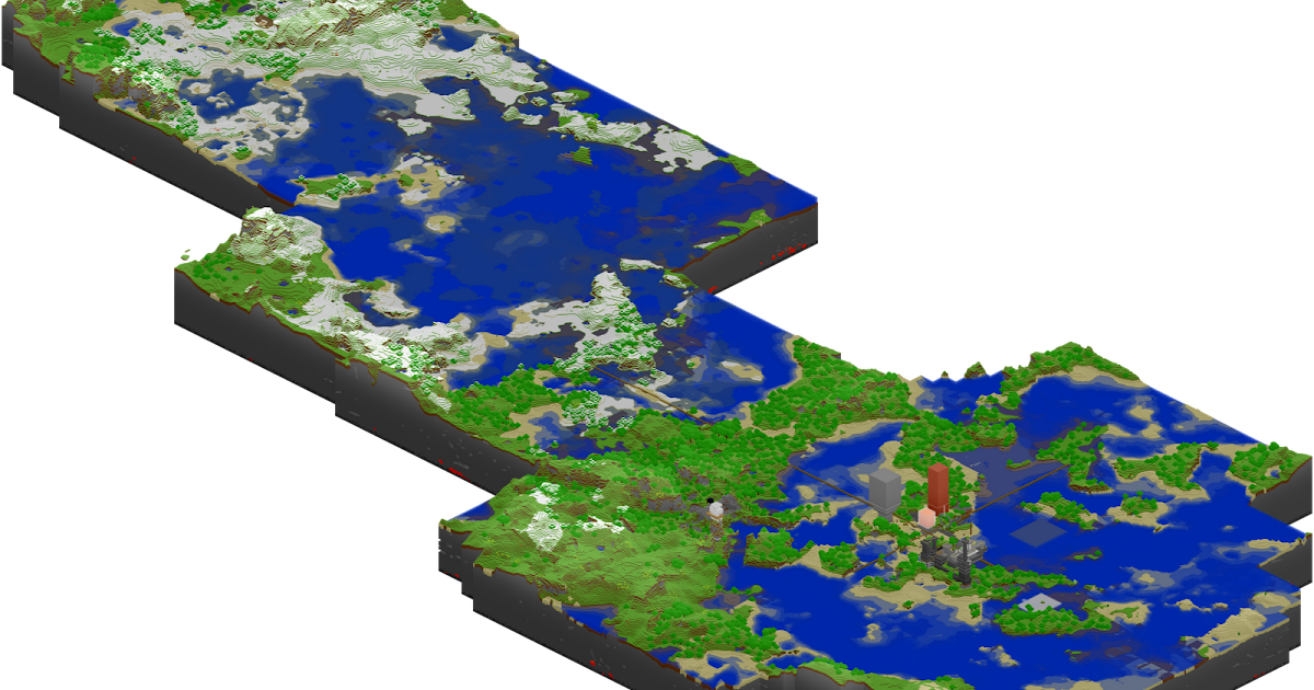 N3R01 Minecraft Creative World Map Up!