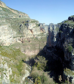 Cañón del río Leza