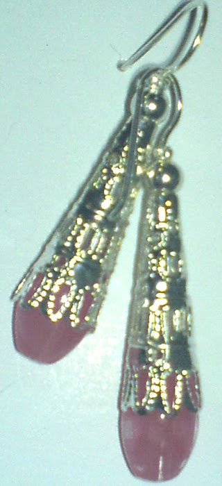 carnelian earrings sold