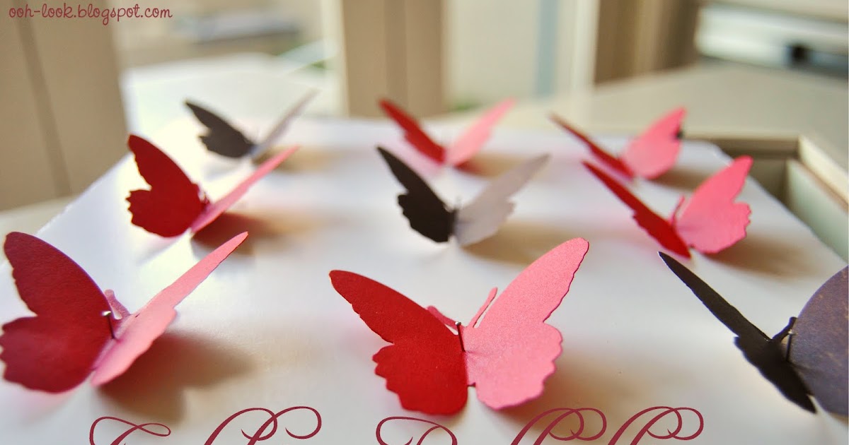 Ooh, Look... The old 'Butterflies in a Frame' trick