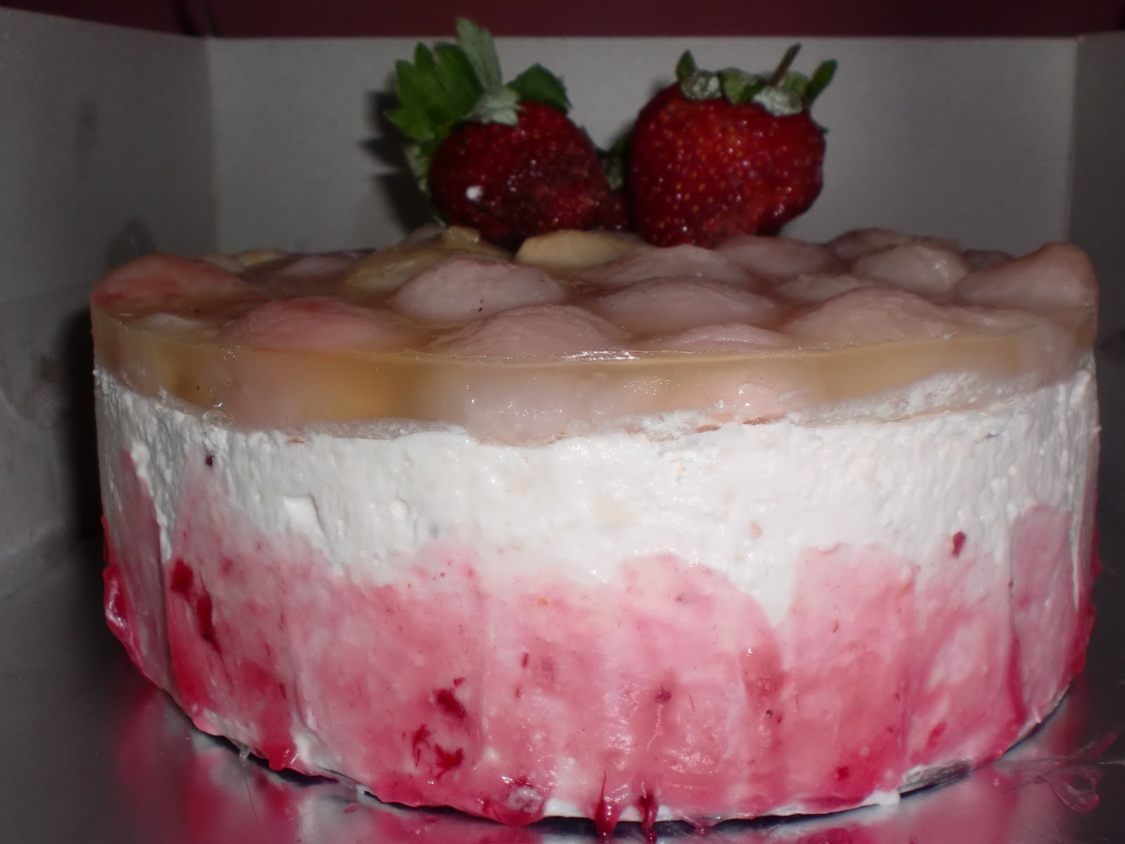 Lychee cheese c...