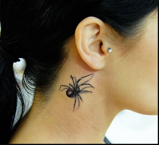Spider Tattoo 3D