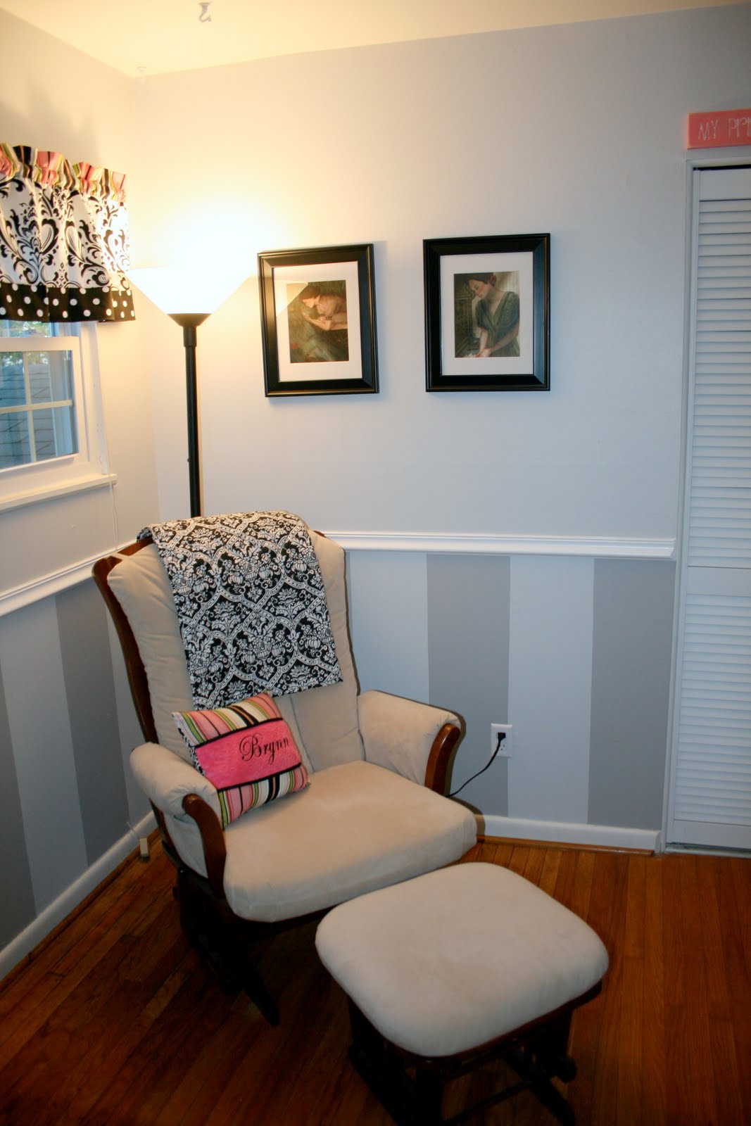 IMG_1556.JPG 1,067×1,600 pixels | Striped walls, Gray striped walls