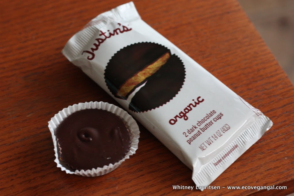 Justin's Dark Chocolate Peanut Butter Cups are EcoVegan!