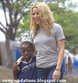 Shakira visits Haitians living in tent camps http://news-updations.blogspot.com/