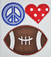 Peace, Love, Football!!