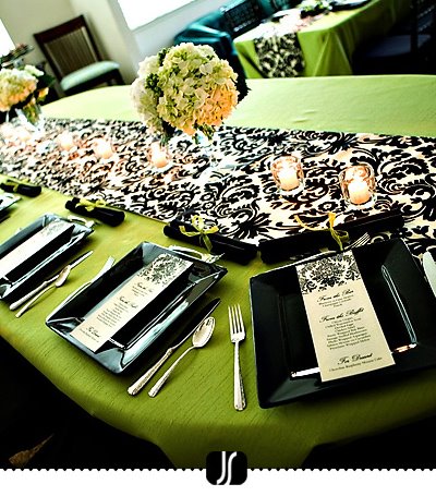 [green-with-black-and-white-damask-table-hostess-with-the-mostest.jpg]