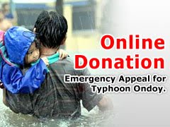 Help typhoon victims